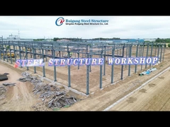 Tòa nhà kho cấu trúc thép