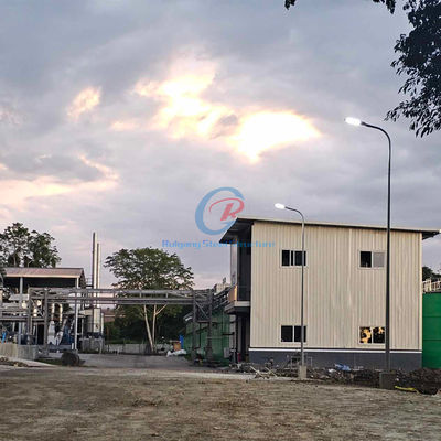 Xây dựng tòa nhà cấu trúc thép văn phòng với các tùy chọn bao bì cách nhiệt