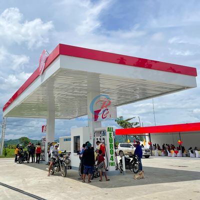 Đường mái kim loại trước chế tạo chống động đất, Đường mái nhà thép hiện đại