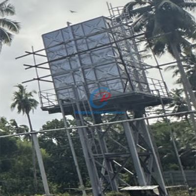 Phòng chứa nước bằng thép galvanized được lắp ráp nhanh