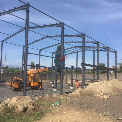 Cấu trúc thép PEB mạnh Xây dựng thương mại cho tải trọng nặng / Môi trường khắc nghiệt