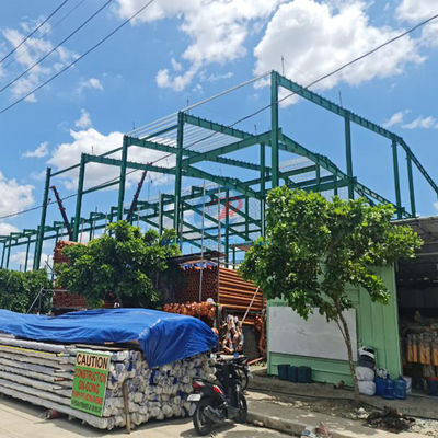 Các tòa nhà thép giáo dục trước kỹ thuật, cấu trúc thép xây dựng tổ chức