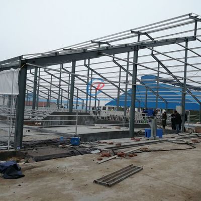 Cấu trúc thép Prefab Căn hộ vật nuôi Căn hộ vật nuôi kim loại tùy chỉnh