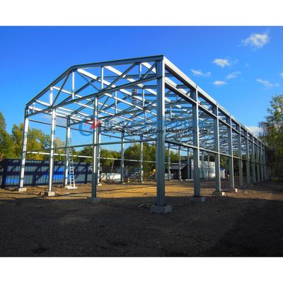 Thép galvanized / sơn cấu trúc kho lưu trữ kho chống động đất