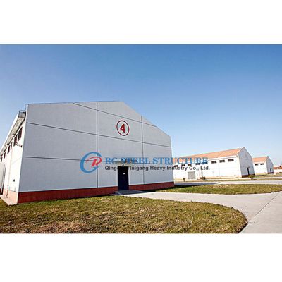 Q235B Thiết kế cấu trúc thép kim loại Xây dựng kho dự chế