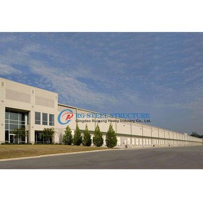 Các tòa nhà thép dài hiện đại hangar sức mạnh cao để lưu trữ máy bay