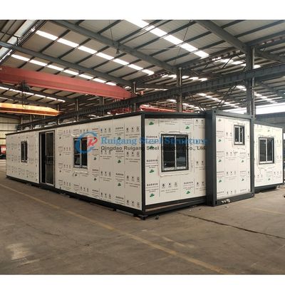 Nhà chứa 20ft hiện đại có thể mở rộng Nhà chứa văn phòng được chế tạo sẵn Với 1 phòng ngủ