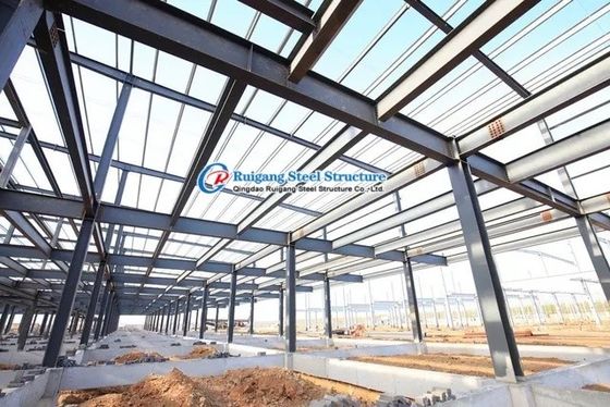 Kiến trúc hiện đại Nhà kim loại Cấu trúc thép tùy chỉnh Tòa nhà kho