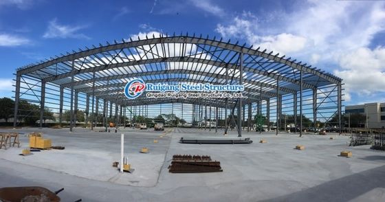 Xưởng kho cấu trúc thép khung được thiết kế trước cho thẩm mỹ và chức năng hiện đại