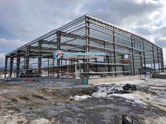 Hot Dip Galvanized Prefab Steel Structure Metal Warehouse Building Công nghiệp