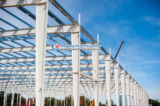 Q235 Xây dựng nhà khoan kim loại Thiết kế xây dựng Xưởng chế tạo cấu trúc thép
