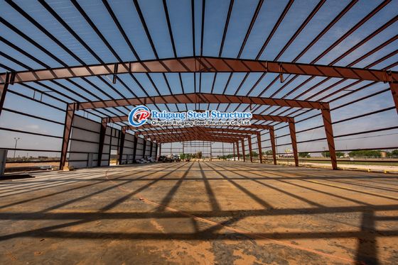 Clear Span Peb Steel Supply Steel Barn Steel Structure Tòa nhà sơn phủ