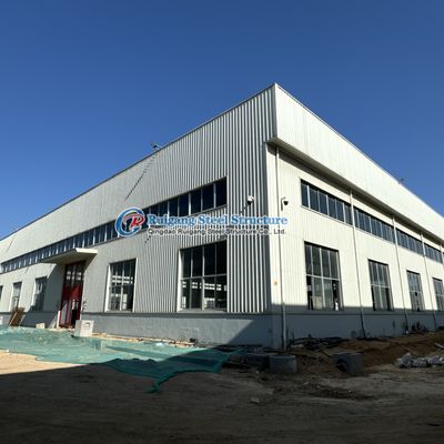 Nhà kho thép gỉ thép Prefab Nhà kho trang trại