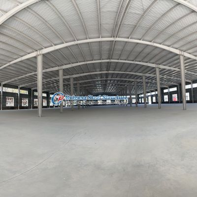 Hangar mang theo khung thép Xây dựng nhà kho tùy chỉnh Đèn giá cả phải chăng