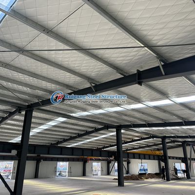 Thiết kế tòa nhà công nghiệp Cấu trúc thép kho trọng lượng nhẹ Chứng chỉ SGS/Ce/ISO