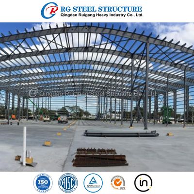 Xây dựng cấu trúc thép trải dài lớn Xưởng kho kim loại Xưởng văn phòng Xưởng nhà máy