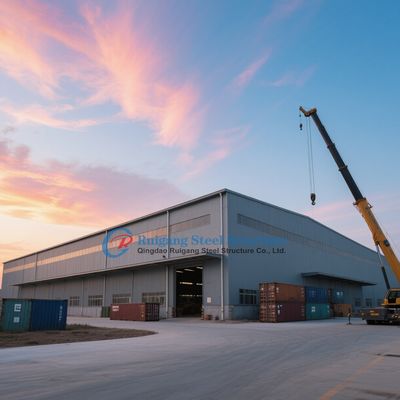 Nhà kho kết cấu thép lắp ghép & tiền chế bằng thép cấu trúc nhẹ, nhà máy bền, ba chiều