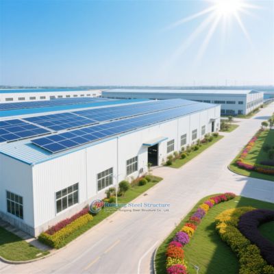 Thép cấu trúc tùy chỉnh kho trọng lượng nhẹ thiết kế hiện đại