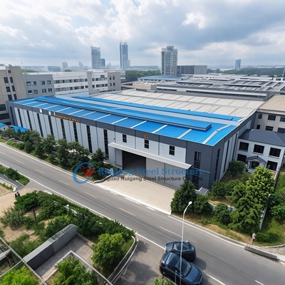 Xưởng chế tạo cấu trúc thép trải dài lớn được thiết kế sẵn cho sử dụng công nghiệp với thiết kế tùy chỉnh