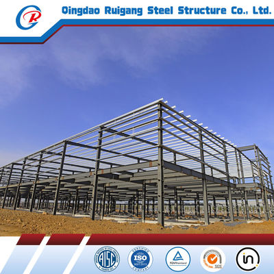 Nhiều tầng kho dự chế Cấu trúc thép 3 tầng Tòa nhà dự chế