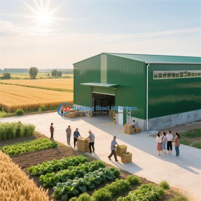 Các cấu trúc thép tiền chế có thể tùy chỉnh cho kho và trung tâm thương mại